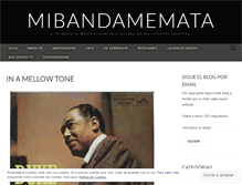 Tablet Screenshot of mibandamemata.com